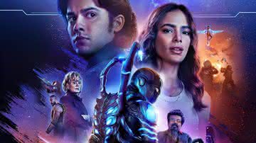 Bruna Marquezine e Xolo Maridueña em "Besouro Azul" - Divulgação/Warner Bros.
