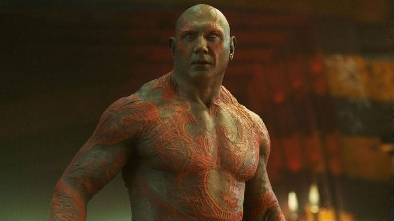 Dave Bautista dá adeus a Drax após o fim das gravações de "Guardiões da Galáxia Vol. 3" - Divulgação/Marvel Studios