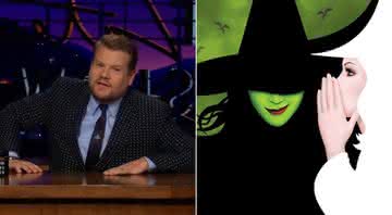 Fãs pedem para James Corden não participar da nova adaptação de "Wicked" - (Divulgação/YouTube)